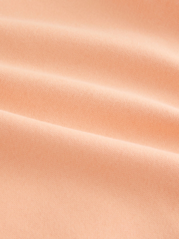 Orange Plain Zip Through Hoodie (3-16yrs) - Image 3 of 4