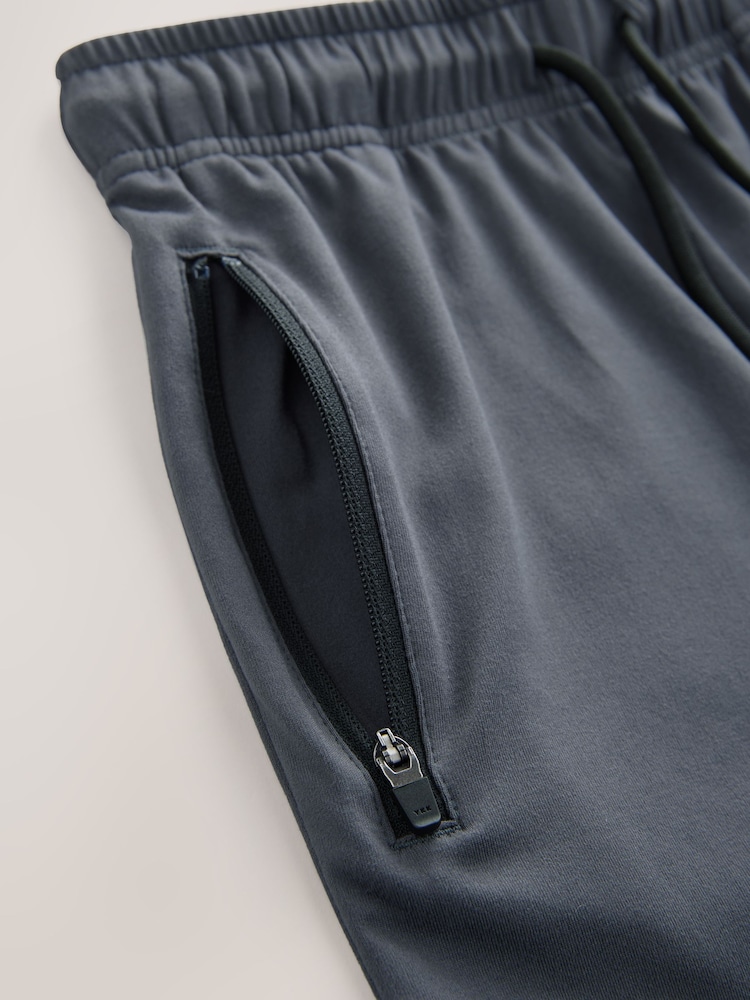 Grey Light Weight Sports Shorts (3-17yrs) - Image 2 of 3