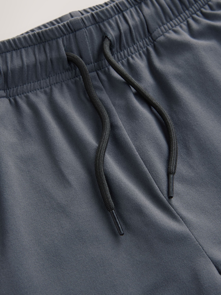 Grey Light Weight Sports Shorts (3-17yrs) - Image 3 of 3