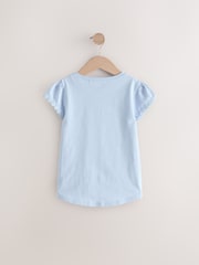 Blue Daisy Pocket T-Shirt (1.5-16yrs) - Image 5 of 7