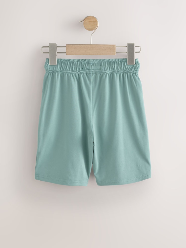 Mineral Green Light Weight Sports Shorts (3-17yrs) - Image 2 of 4