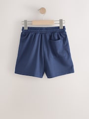 Navy Blue Mesh Sport Shorts (3-16yrs) - Image 2 of 4