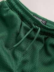 Dark Green Mesh Sport Shorts (3-16yrs) - Image 7 of 7