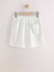 Ecru Cream Mesh Sport Shorts (3-16yrs) - Image 2 of 4