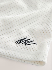 Ecru Cream Mesh Sport Shorts (3-16yrs) - Image 3 of 4