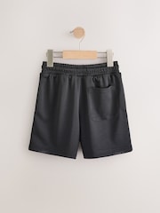Black Mesh Sport Shorts (3-16yrs) - Image 2 of 2