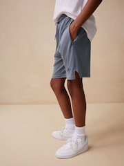 Grey Textured Sport Shorts (3-16yrs) - Image 3 of 9