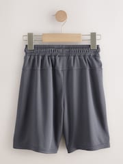 Grey Textured Sport Shorts (3-16yrs) - Image 6 of 9