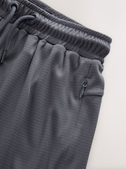 Grey Textured Sport Shorts (3-16yrs) - Image 8 of 9
