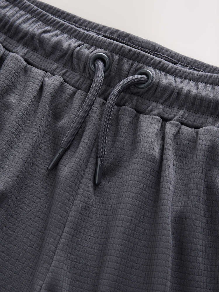 Grey Textured Sport Shorts (3-16yrs) - Image 9 of 9