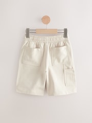 Stone 100% Cotton Carpenter Shorts (3-16yrs) - Image 2 of 4