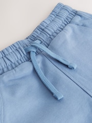 Mid Blue 100% Cotton Carpenter Shorts (3-16yrs) - Image 4 of 4