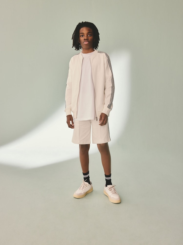 Ecru White Smart Shorts (3-16yrs) - Image 2 of 4 Ecru White Smart Shorts (3-16yrs) - Image 2 of 4