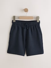 Navy/Blue/Grey Sporty Fit Basic Shorts 3 Pack (3-16yrs) - Image 2 of 7