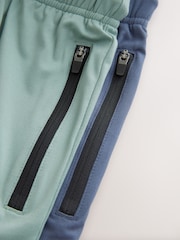 Green/Blue Light Weight Sports Shorts 2 Pack (3-17yrs) - Image 6 of 6