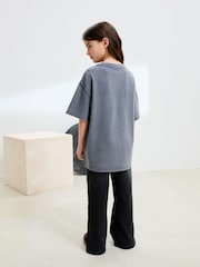 Charcoal Grey Oversized Oasis License Band T-Shirt (3-16yrs) - Image 2 of 8