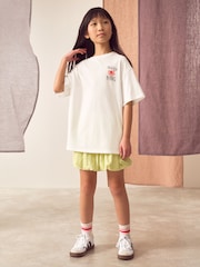 Blanc - T-shirt oversize rouge Hot Chili Peppers Band (3-16ans) - Image 2 de 8