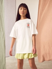 Blanc - T-shirt oversize rouge Hot Chili Peppers Band (3-16ans) - Image 3 de 8