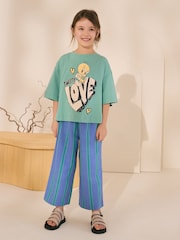 Green Looney Tunes Tweety License 100% Cotton T-Shirt (3-16yrs) - Image 2 of 9