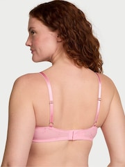 Victoria's Secret Pink Hope Lightly Lined Demi Pretty Petals Embroidered Bra - Image 2 of 3