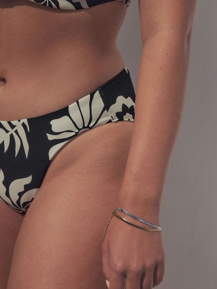 Noir et blanc - Bas de bikini imprimé - Image 5 of 8