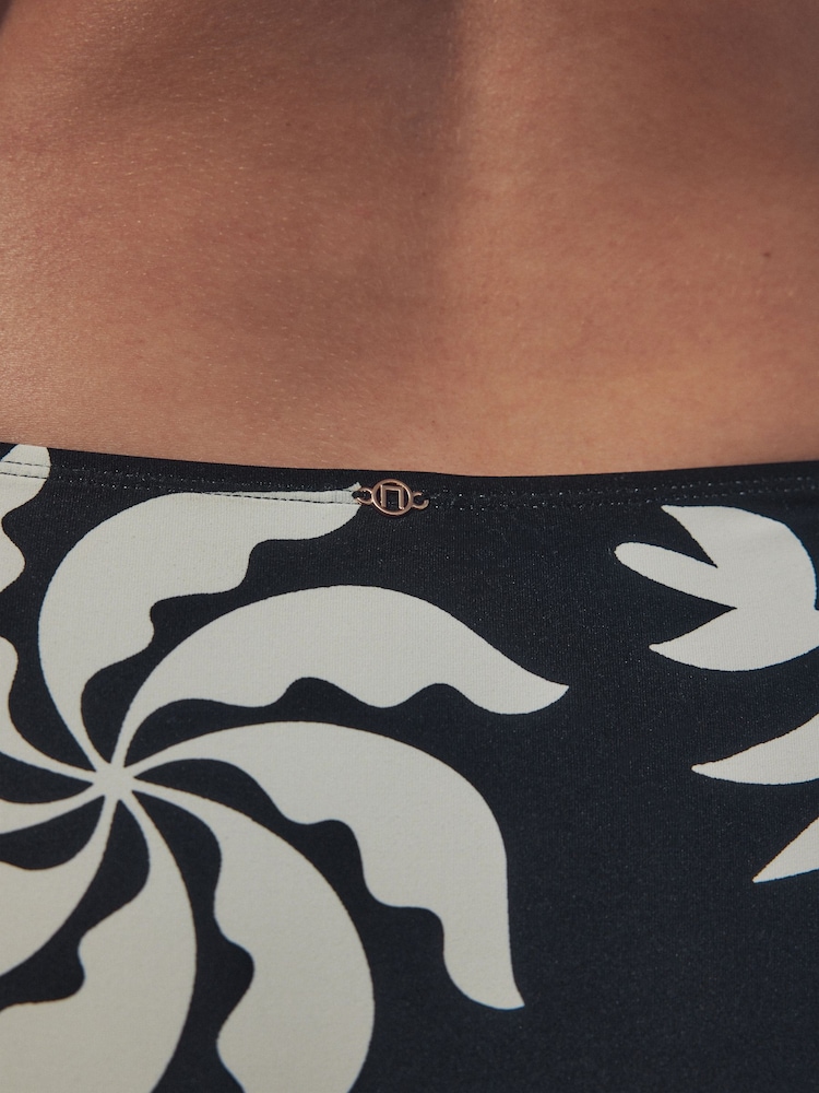 Noir et blanc - Bas de bikini imprimé - Image 6 of 8