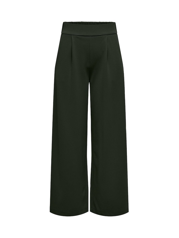 JDY Grey Wide Leg Stretch Trousers - Image 5 of 5