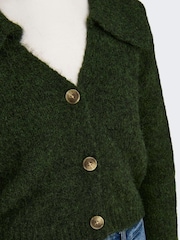 JDY Collard Knitted Button Down pletena jopa - Slika 5 iz 7