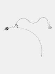 Swarovski White Pavé Infinity Rhodium Plated Hyperbola Pendant Necklace - Image 4 of 4