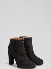LK Bennett Black Sibella Platform Ankle Boots - Image 3 of 4