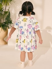 White Little Miss Jersey Dress (3mths-7yrs) - Image 3 of 8