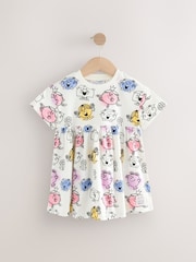 White Little Miss Jersey Dress (3mths-7yrs) - Image 5 of 8
