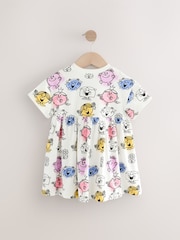 White Little Miss Jersey Dress (3mths-7yrs) - Image 6 of 8