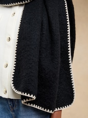 Lipsy Cosy Whipstitch Brushed Couverture Écharpe - Image 3 de 4