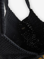 Rockett St George Black 'Jadore' Beach Bag - Image 6 of 8