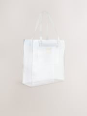 Rockett St George Pink Please Vinyl Beach Bag - Image 4 of 8
