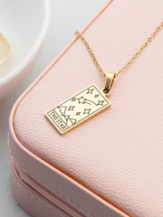 Personalised Star Tarot Card Necklace by Treat Republic - Image 4 of 5