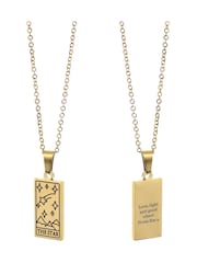 Personalised Star Tarot Card Necklace by Treat Republic - Image 5 of 5