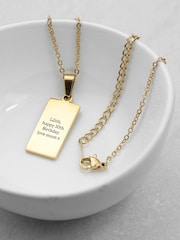 Personalised Fortune Tarot Card Necklace by Treat Republic - Image 3 of 5