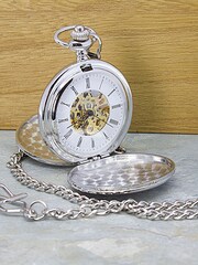 Personalised Heritage Dual Side Pocket Watch by Treat Republic - Image 5 of 5