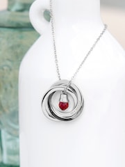Personalised Russian Ring Necklace by Treat Republic - Image 3 of 5