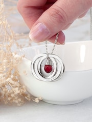 Personalised Russian Ring Necklace by Treat Republic - Image 4 of 5