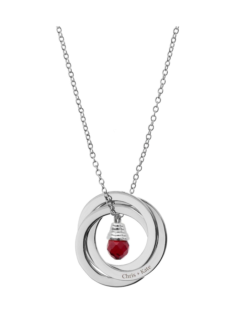 Personalised Russian Ring Necklace by Treat Republic - Image 5 of 5