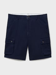 Crew Clothing Blue Cargo Shorts - Image 5 of 5