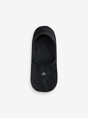 Calvin Klein Grey Soft Cotton Invisible Socks 3 Pack - Image 4 of 4