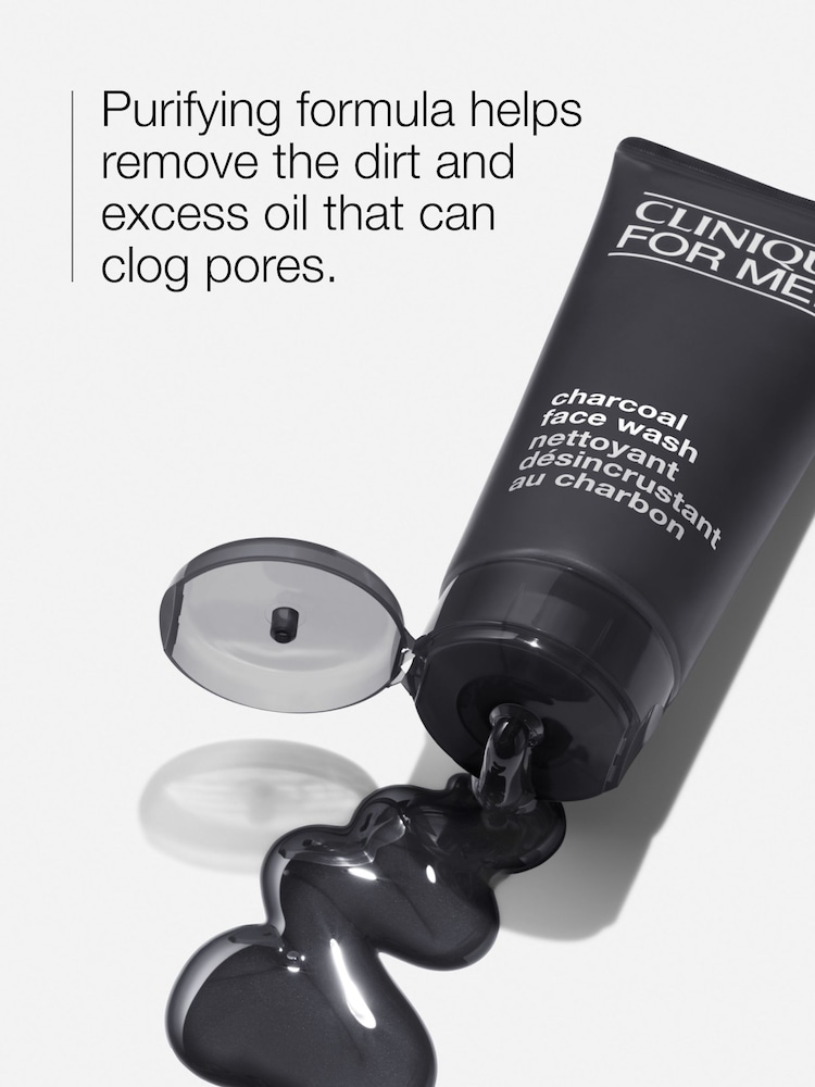 Clinique For Men Charcoal Face Wash 200ml - Image 5 of 5 Clinique For Men Charcoal Face Wash 200ml - Image 5 of 5