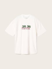 AllSaints White Troppo Short Sleeve Crew Neck T-Shirt - Image 6 of 6