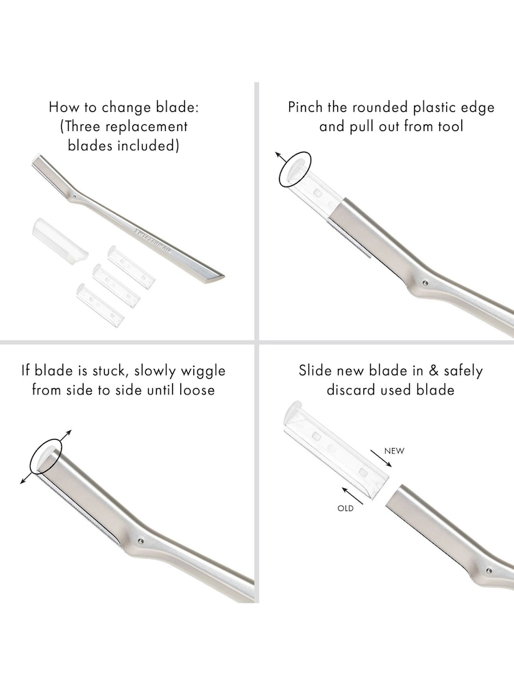 Tweezerman Facial Razor Replacement Blade - Image 4 of 4