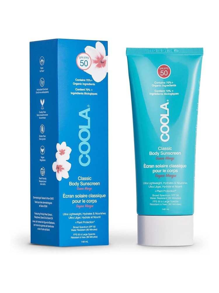 COOLA Classic Body Sun Cream Lotion SPF50 in Guava Mango 148ml - Image 2 of 3