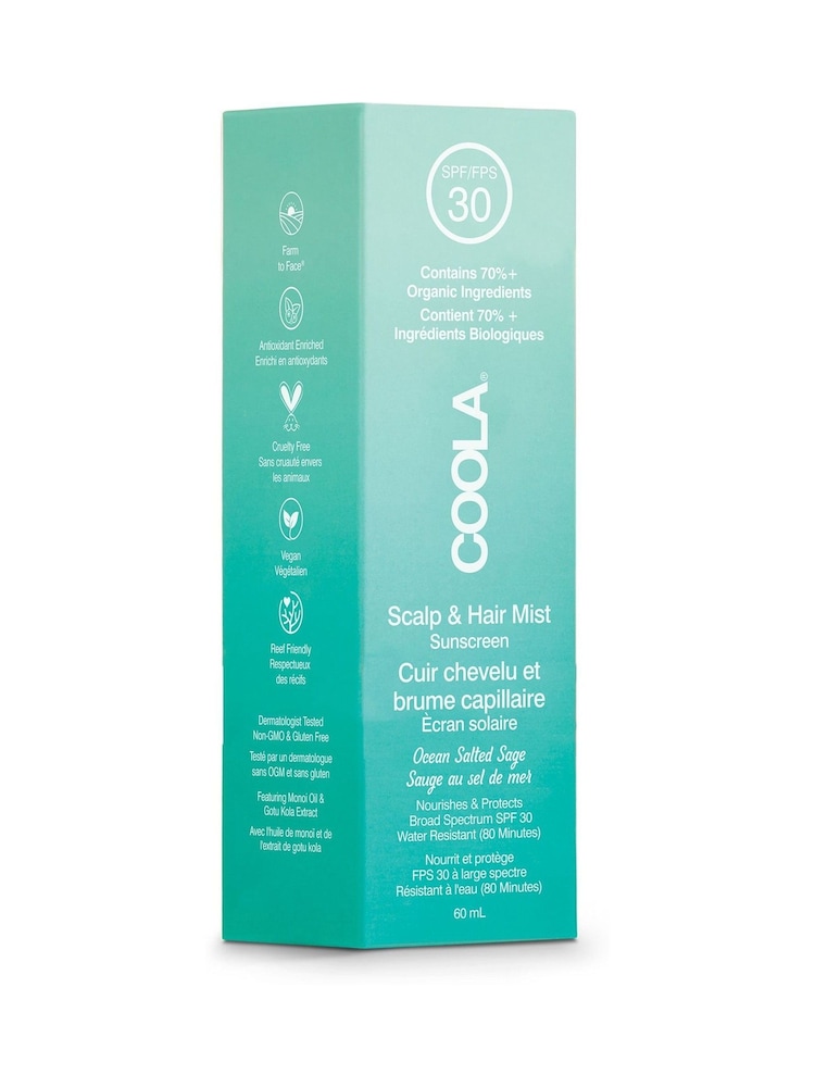 COOLA Daily Protect Scalp Mist SPF30 60ml - Image 2 of 3